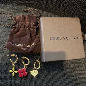 Louis Vuitton sweet monogram earrings